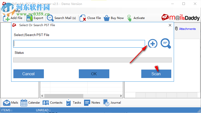 MailsDaddy PST File Converter(PST格式转换器) 1.0 官方版