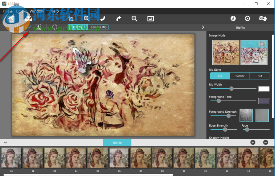 RipPix(照片撕纸效果化工具) 1.0.0 官方版