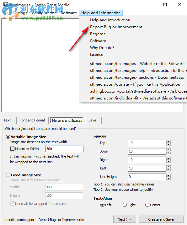 TextImages(文字转图片软件) 1.1 免费版