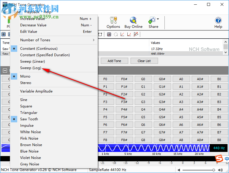 NCH Tone Generator(音调发生器) 3.26 官方版