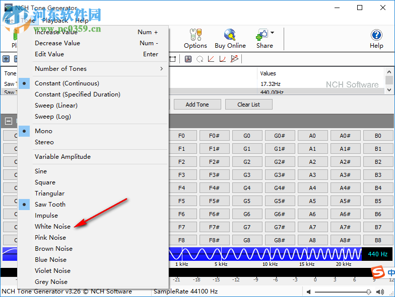 NCH Tone Generator(音调发生器) 3.26 官方版