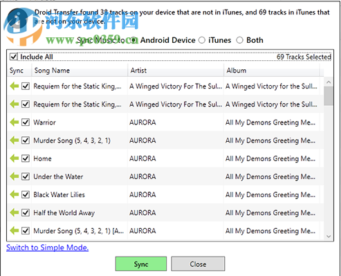 Droid Transfer(手机文件同步工具) 1.37.0.0 官方版