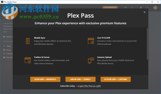 Plex Media Player(视频播放器) 2.37.2.996 官方版