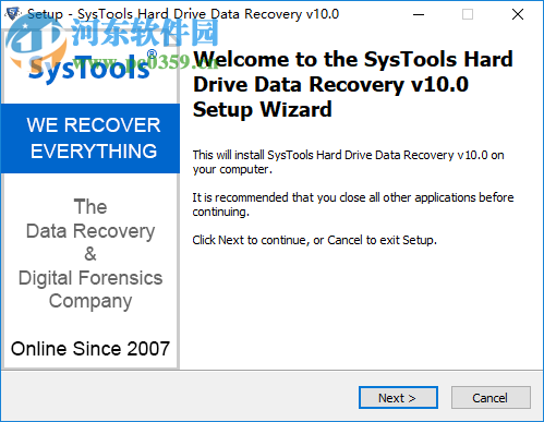 SysTools Hard Drive Data Recovery(数据恢复软件) 10.0.0.0 破解版