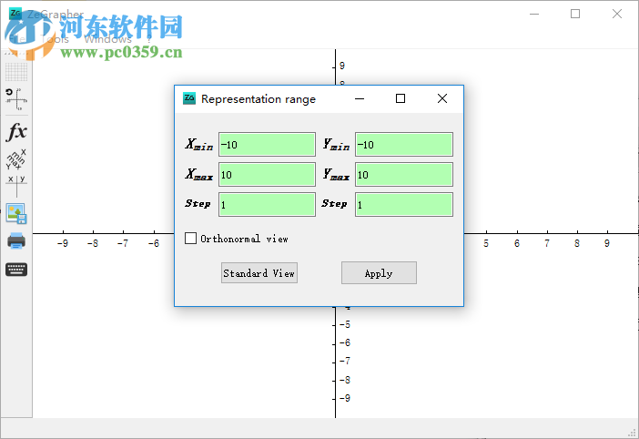 ZeGrapher(数学函数绘图软件) 3.0.2 绿色版
