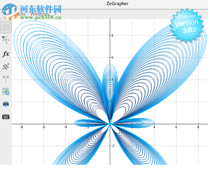 ZeGrapher(数学函数绘图软件) 3.0.2 绿色版