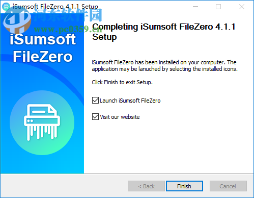 iSumsoft FileZero(文件粉碎软件) 4.1.1 官方版