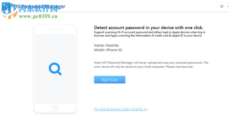 PassFab iOS Password Manager(iOS密码管理软件) 1.2.0 官方版