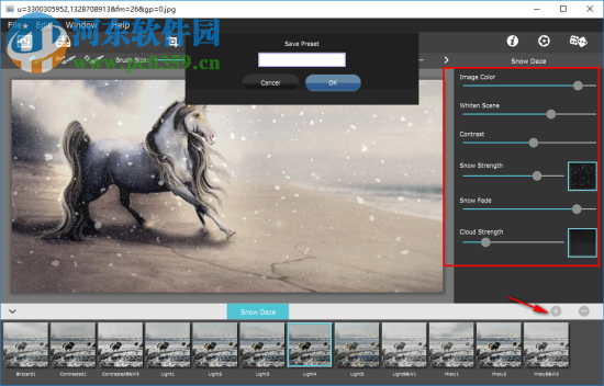 Snow Daze(照片雪景效果添加软件) 1.20 官方版