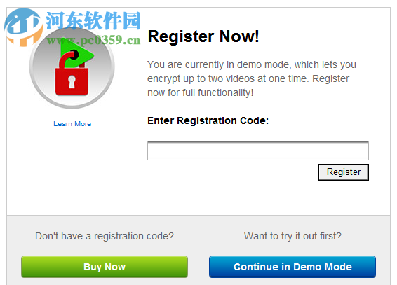 Video Padlock视频文件加密工具 1.2 免费版