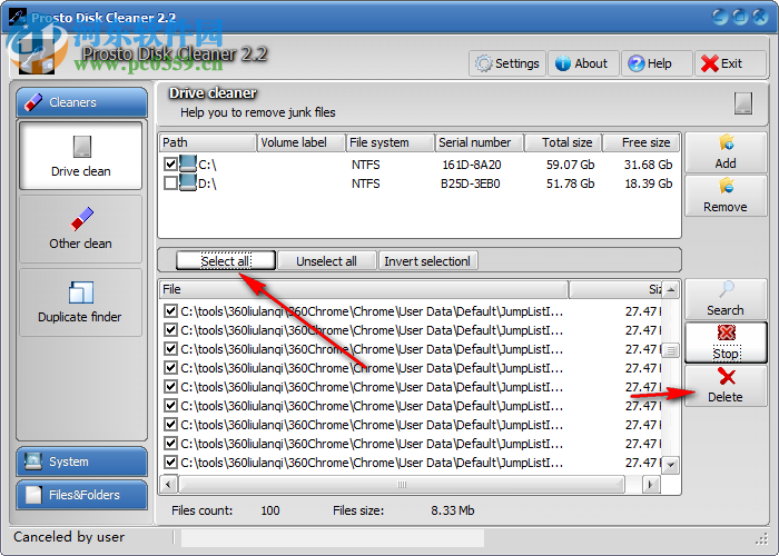 Prosto Disk Cleaner(磁盘清理工具) 2.2 官方最新版