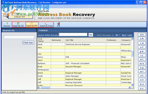SysTools Address Book Recovery(通讯簿恢复软件) 2.0 官方版