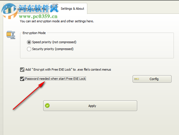 Free EXE Lock(程序加密软件)