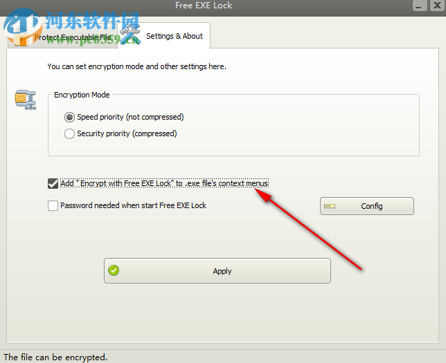 Free EXE Lock(程序加密软件)