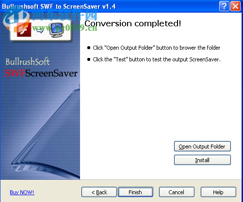 BullrushSoft SWF to ScreenSaver(SWF转屏幕保护工具) 1.72 中文版
