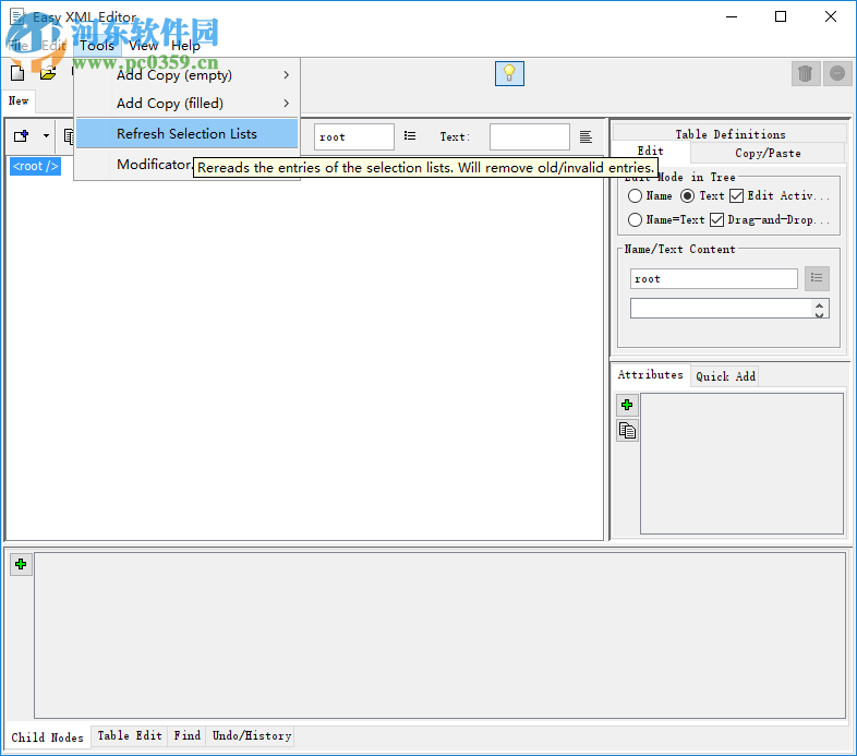 Easy XML Editor(<a href=/y/xmlbjq/ target=_blank class=infotextkey><a href=/y/xmlbjq/ target=_blank class=infotextkey>xml编辑</a>器</a>) 1.7.7 官方版