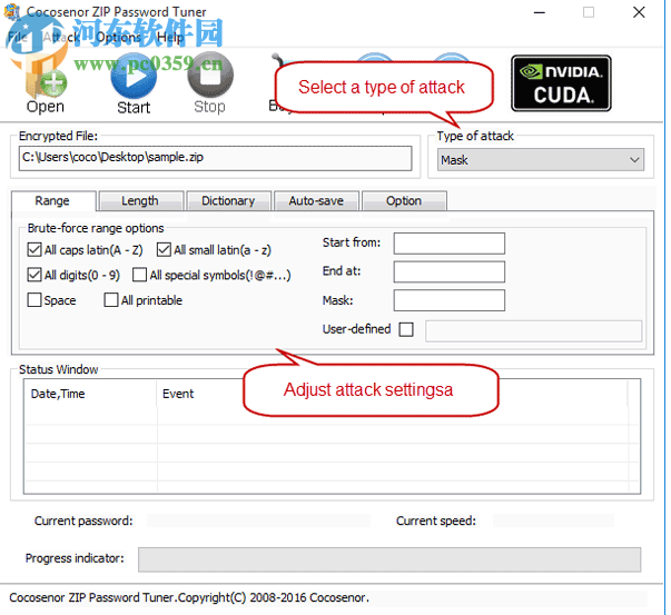Cocosenor ZIP Password Tuner(zip密码恢复工具) 3.1.0 官方版