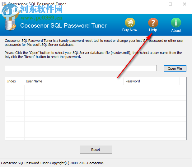 Cocosenor SQL Password Tuner(SQL密码恢复工具) 3.1.0 官方版