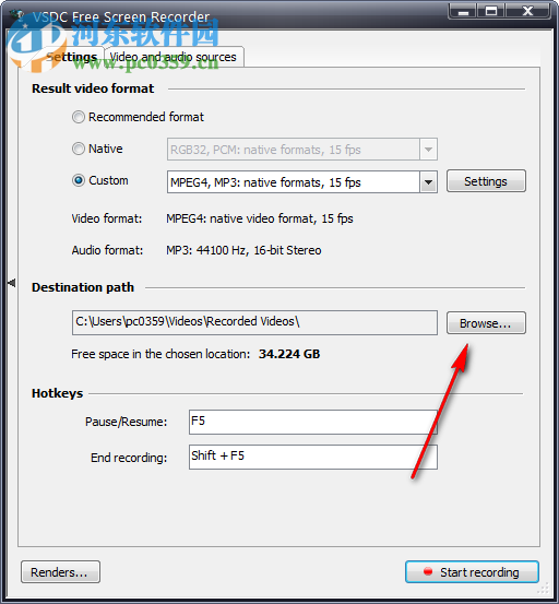 VSDC Free Screen Recorder(屏幕录制软件) 1.3.1.309 官方版