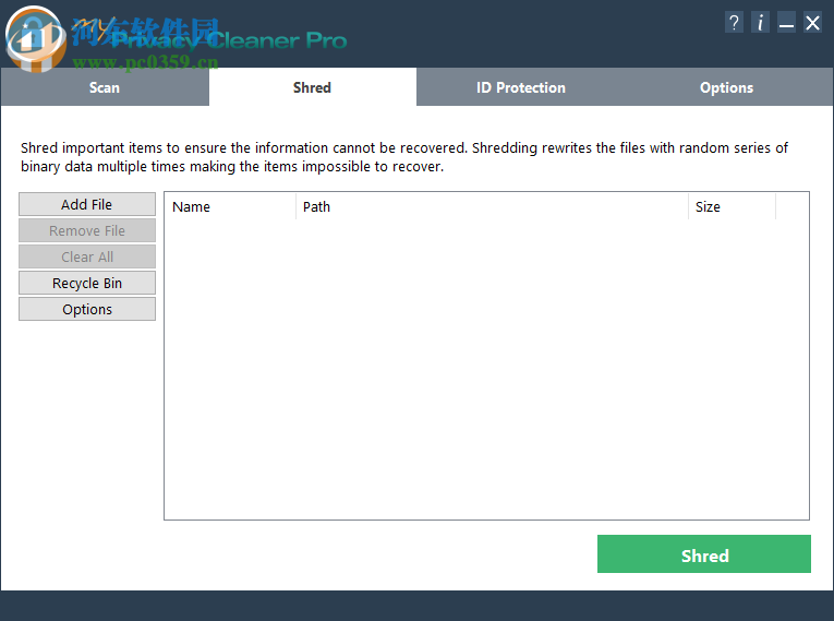 My Privacy Cleaner Pro(上网痕迹擦除工具) 3.1 免费版