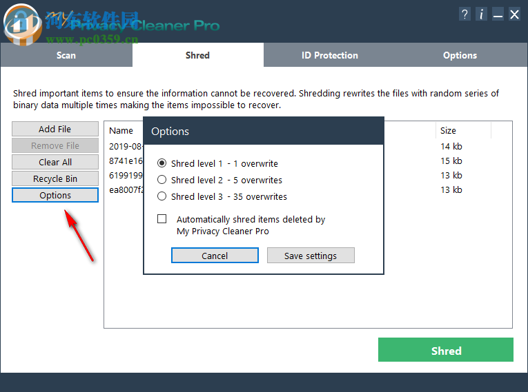 My Privacy Cleaner Pro(上网痕迹擦除工具) 3.1 免费版