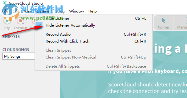 ScoreCloud(听声作曲软件) 4.3.2 官方版