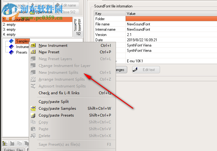 Viena SoundFont Editor(音频采样收集) 1.132 官方版