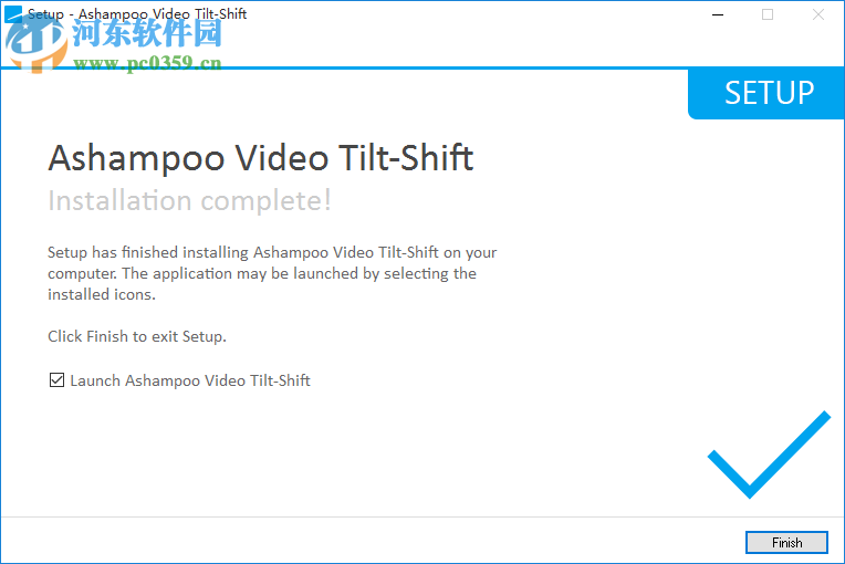 Ashampoo Video Tilt-Shift(视频处理软件) 1.0.1 官方版