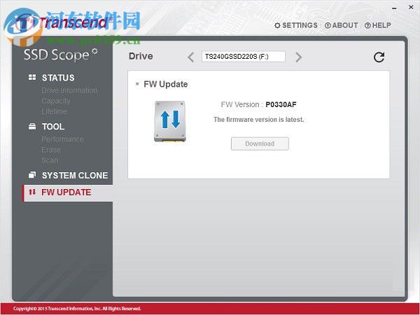 创见SSD Scope固态硬盘管理软件 3.11 绿色版
