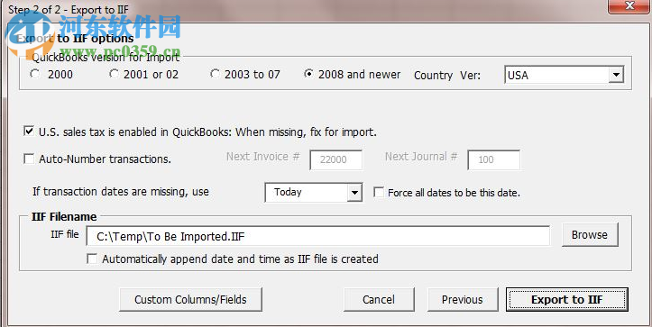 IIF Transaction Creator(财务管理) 10.62 官方版