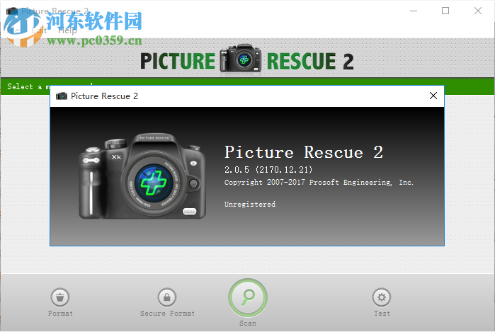 Picture Rescue(<a href=/zt/zphf/ target=_blank class=infotextkey>照片恢复</a>软件) 2.0.5 官方版