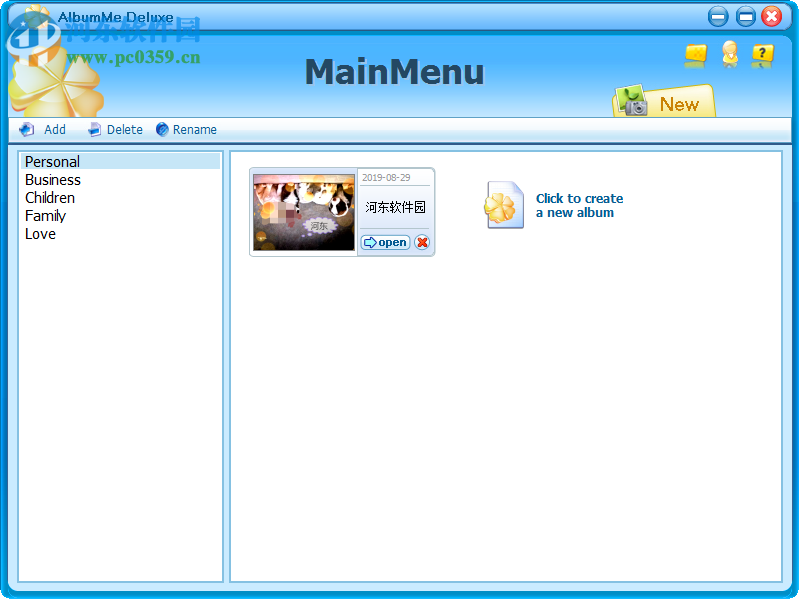 ThunderSoft AlbumMe Deluxe(幻灯片Flash制作器) 4.9.0 免费版