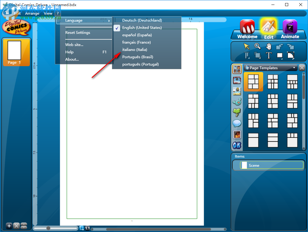 Digital Comic Studio Deluxe(动画制作软件) 1.0.5.0 免费版