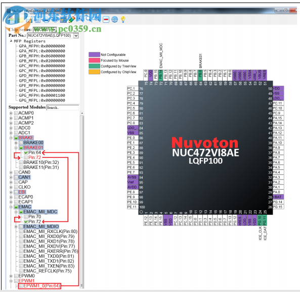 新唐单片机工具(NuTool-PinConfigure) 1.15.0006 官方版