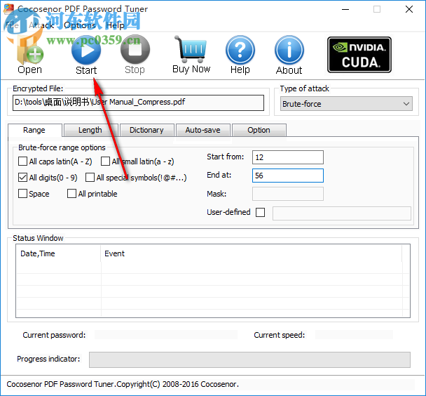 Cocosenor PDF Password Tuner(PDF密码恢复工具) 3.1.0 官方版