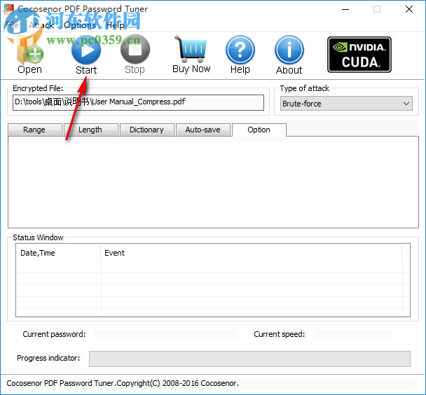 Cocosenor PDF Password Tuner(PDF密码恢复工具) 3.1.0 官方版