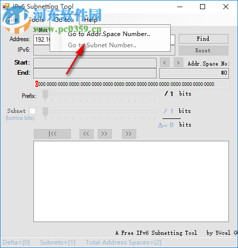 IPV6子网掩码计算器(IPv6 Subnetting Tool) 1.9.0.2 免费版