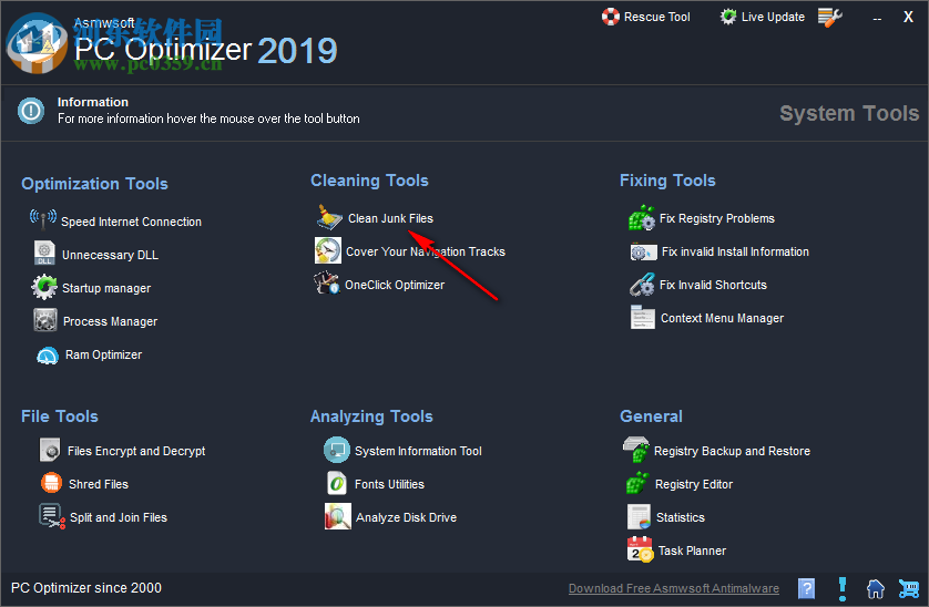 Asmwsoft PC Optimizer(系统优化工具) 11.0.3085 免费版