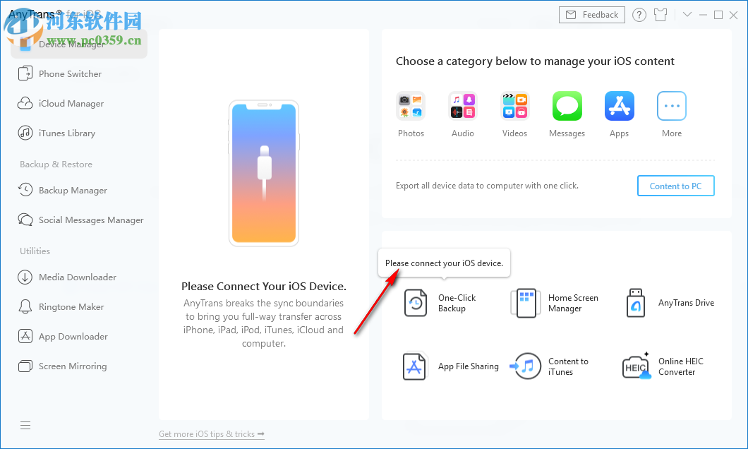 AnyTrans for iOS(IOS传输管理工具)