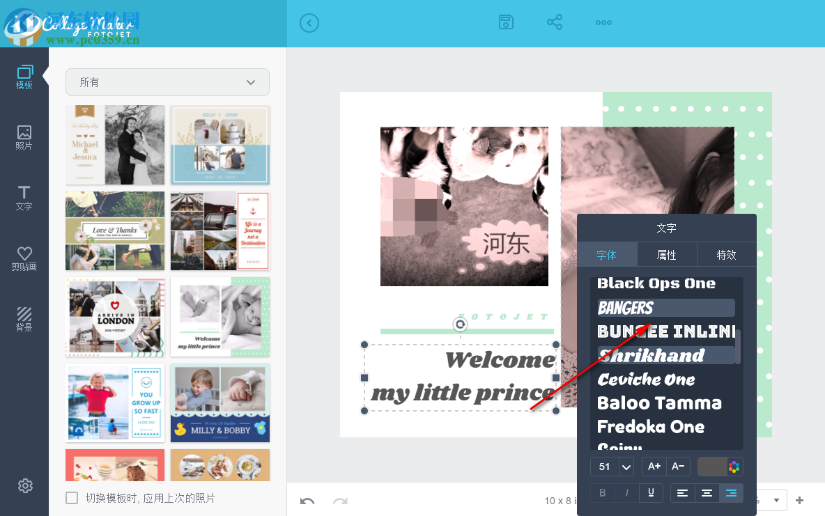 FotoJet Collage Maker(照片拼贴处理软件) 1.1.0 免费版