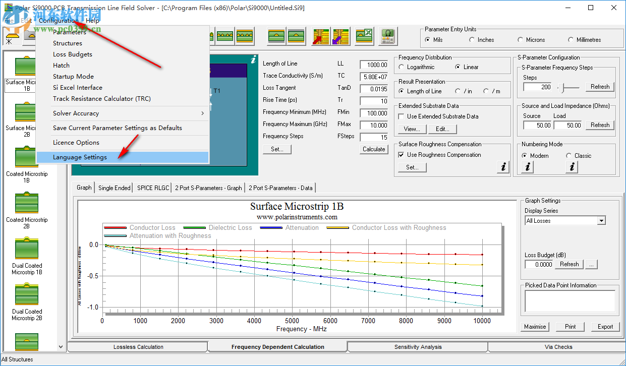 PCB阻抗计算器(Polar Instruments) 11.04 中文版