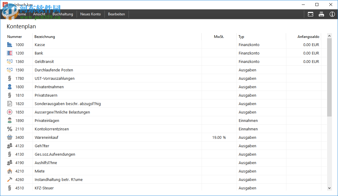 SoftwareNetz Cash Book(记账软件) 9.00 免费版