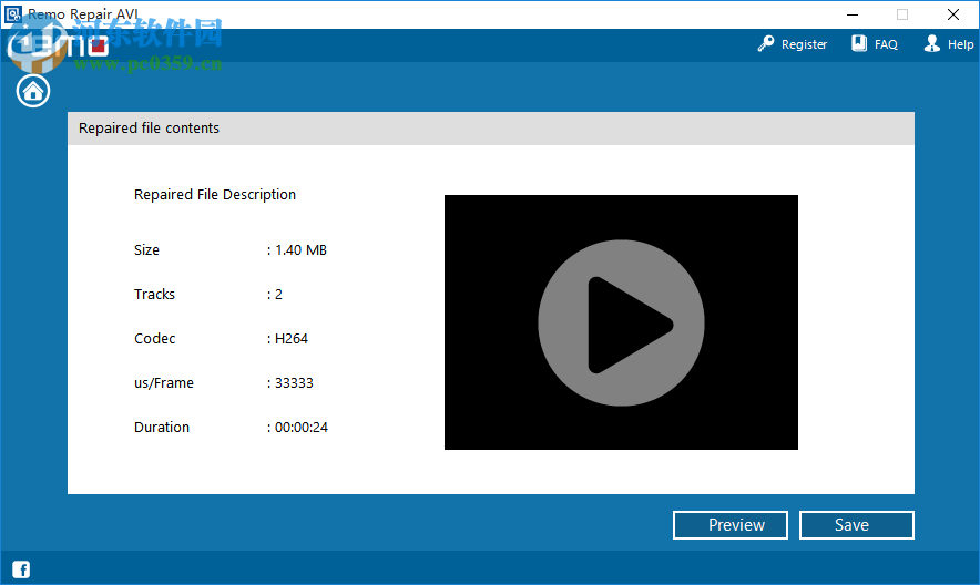 Remo Repair AVI(AVI格式视频修复工具) 2.0.0.14 官方版
