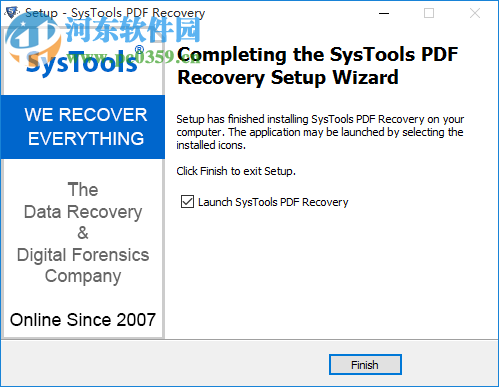 SysTools PDF Recovery(PDF修复软件) 1.0.0.1 官方版