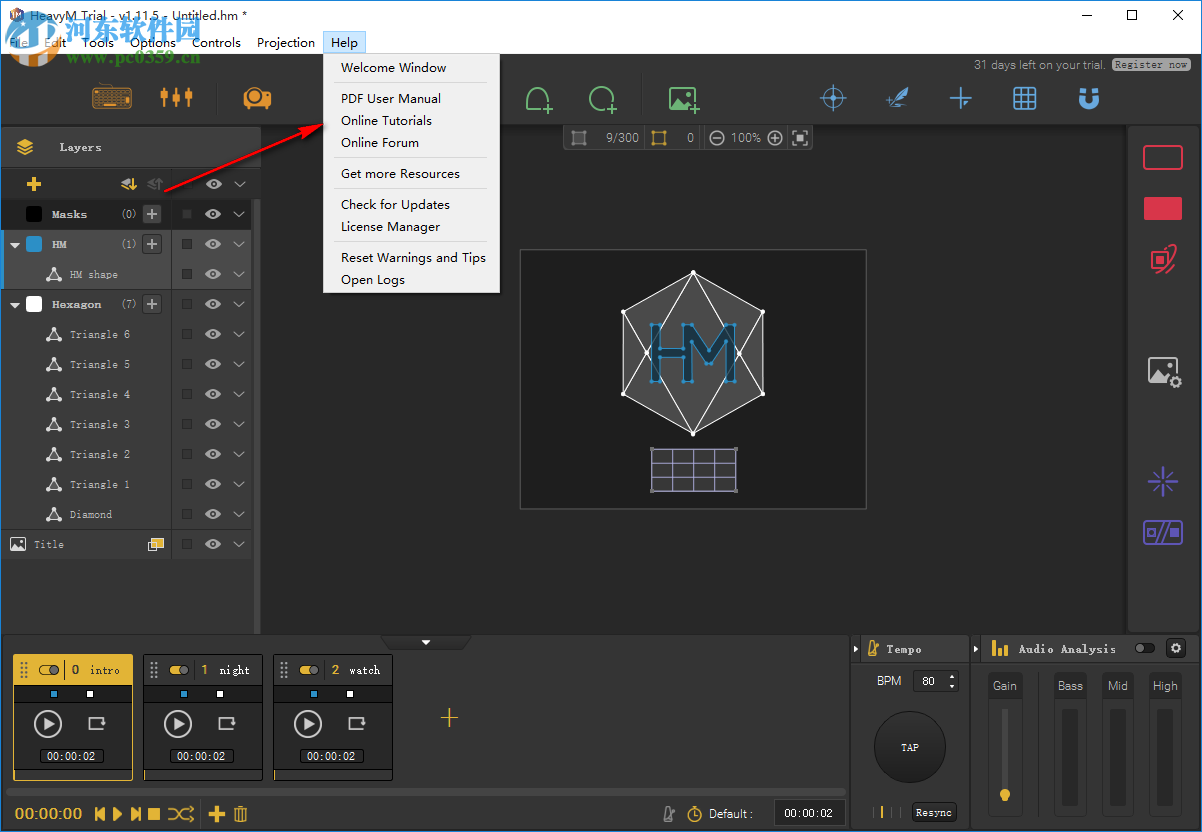 HeavyM Live(投影映射软件) 1.11.5 官方版