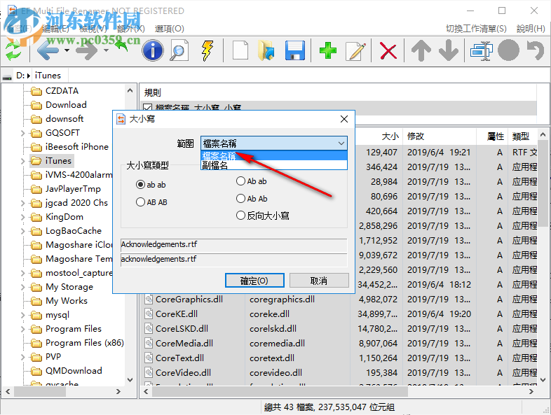 EF Multi File Renamer(多文件重命名器)