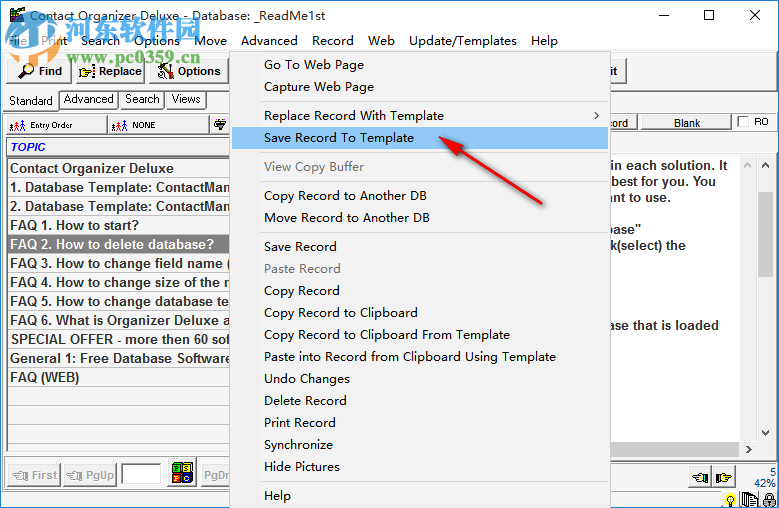 Contact Organizer Deluxe 4.1 免费版
