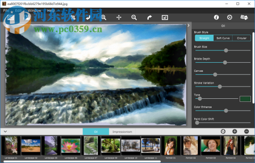 PhotoArtista Oil(照片转艺术化效果工具) 2.50 官方版