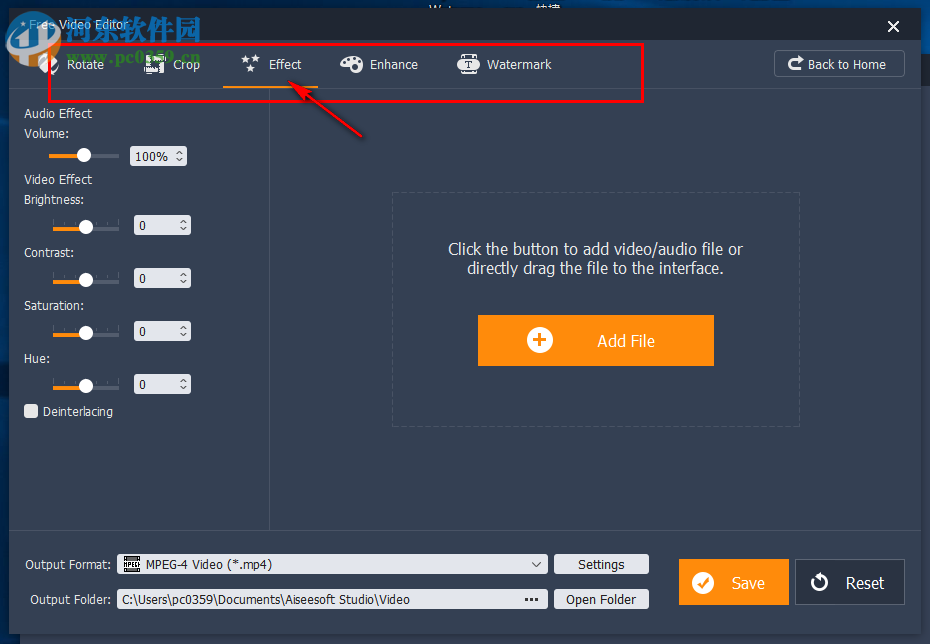 Aiseesoft Free Video Editor(视频编辑器) 1.0.12 官方版