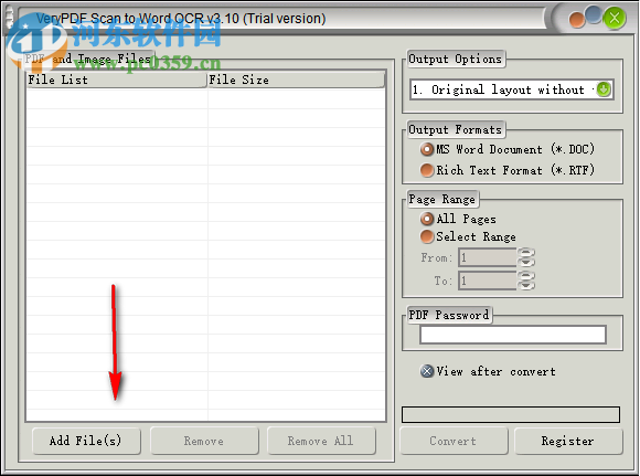 VeryPDF Scan to Word OCR Converter(OCR转换工具) 3.10 官方版